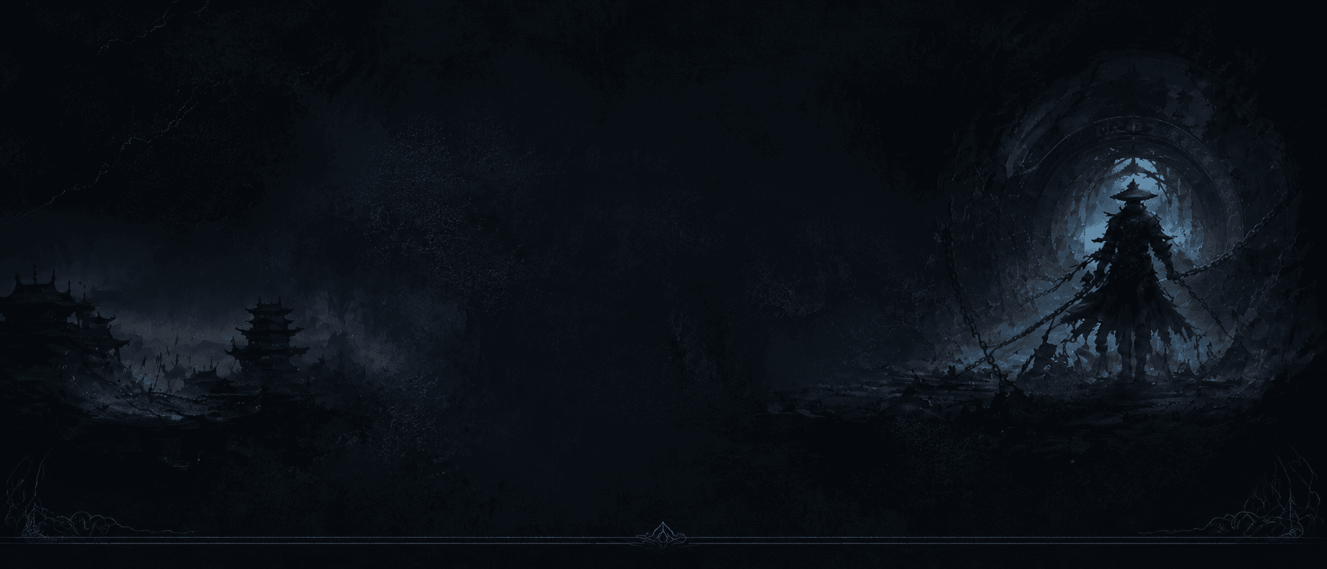 Soulbound Shore footer background